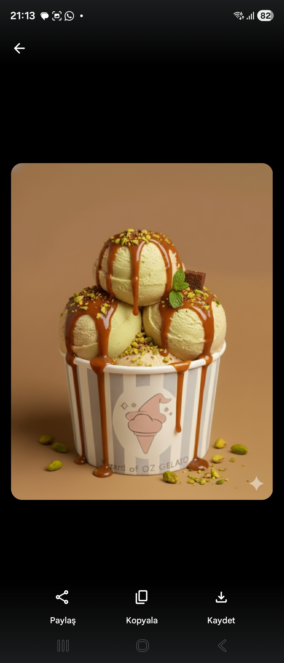 Antep Fıstıklı Gelato